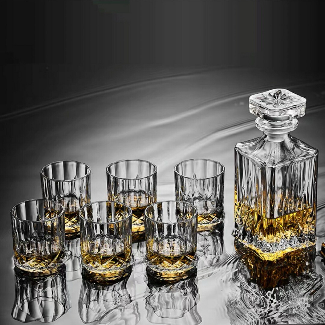 BOHEMIA デカンタとグラスセット BOHEMIA カットクリスタル デカンタとグラスセット - メルカリ