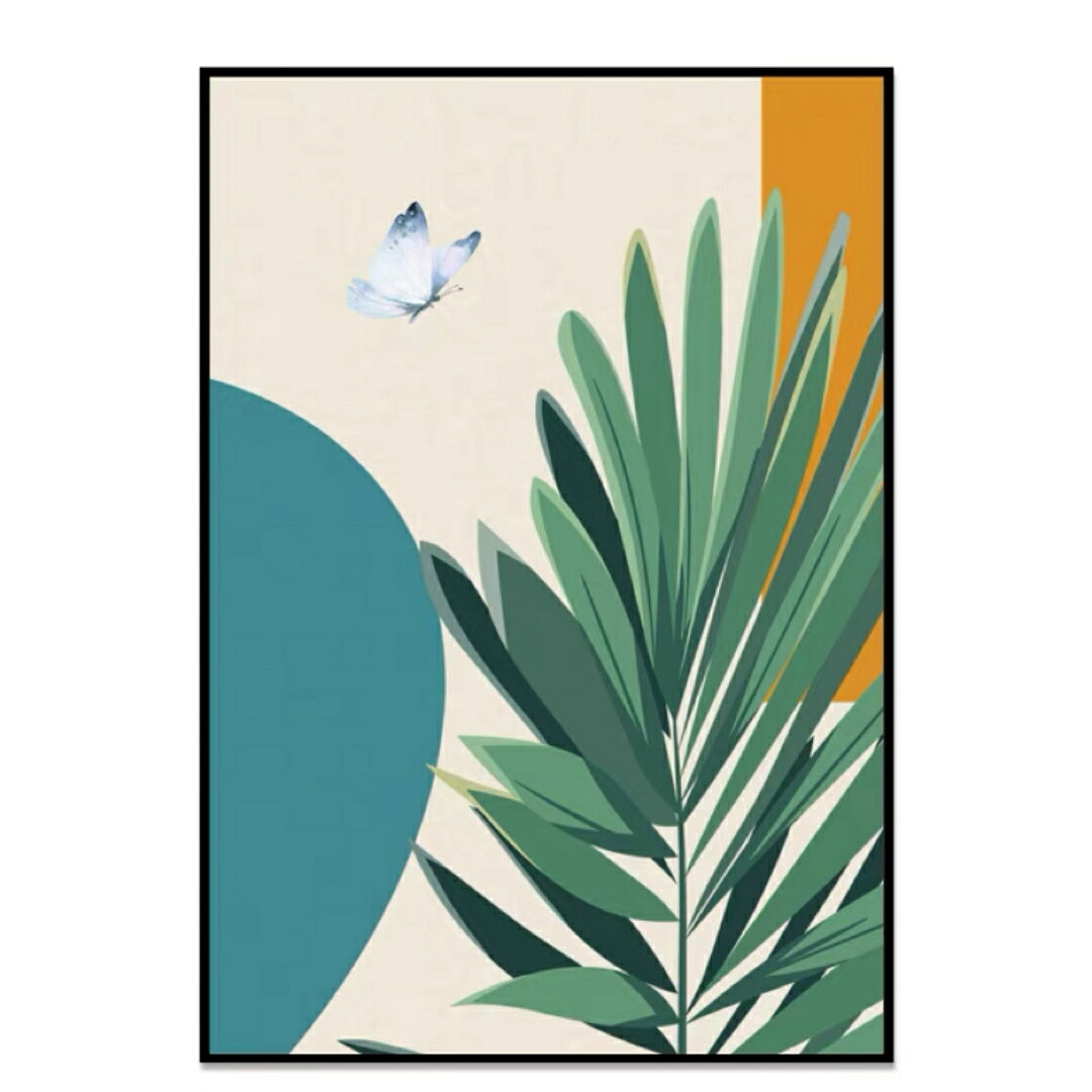 A038633玄関に飾る 花の絵 絵画 葉 壁掛け 絵 インテリア自然 風景画モダン｜リタハウス　店