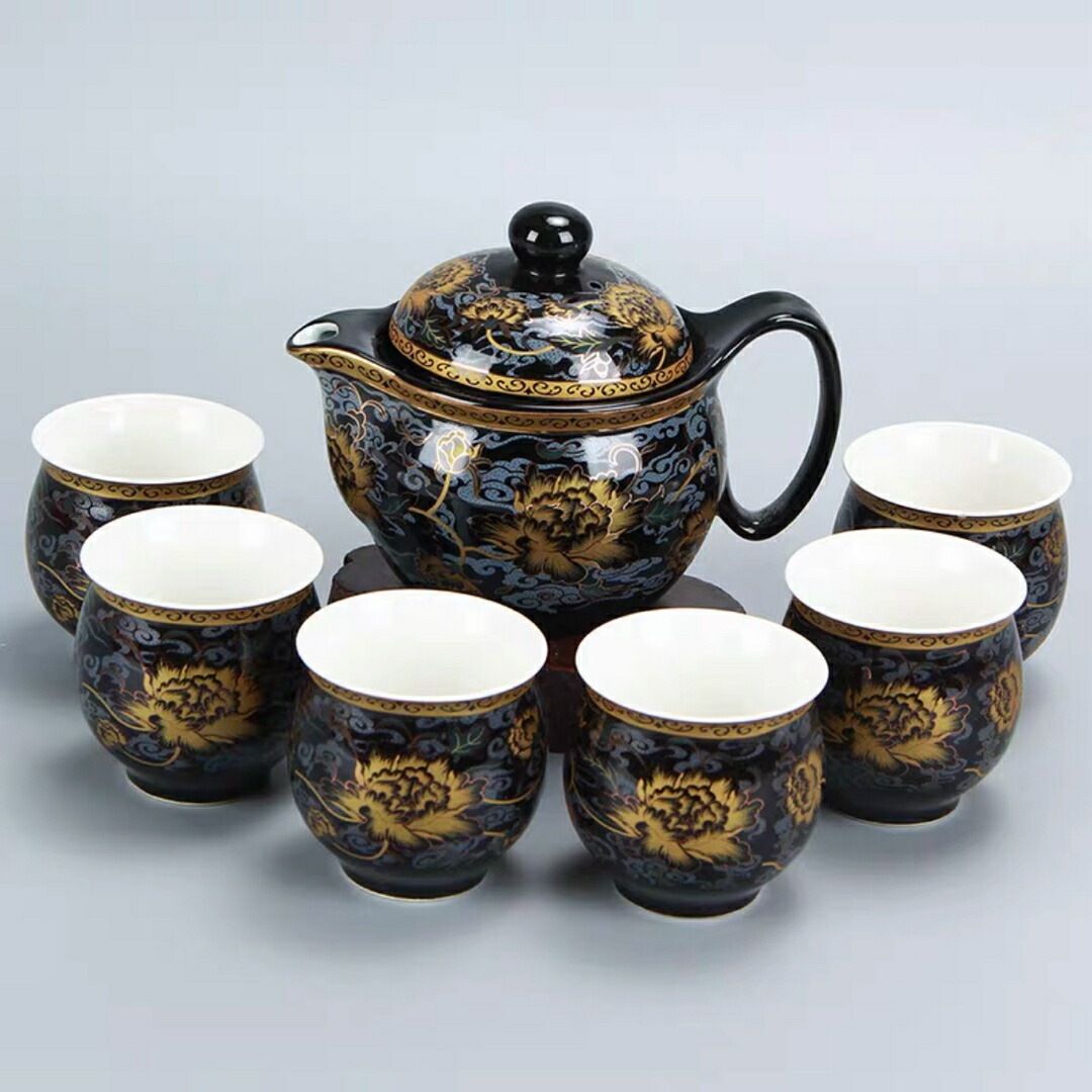 楽天市場】A049276ティーポット 2客茶器揃 湯呑 急須 ポット