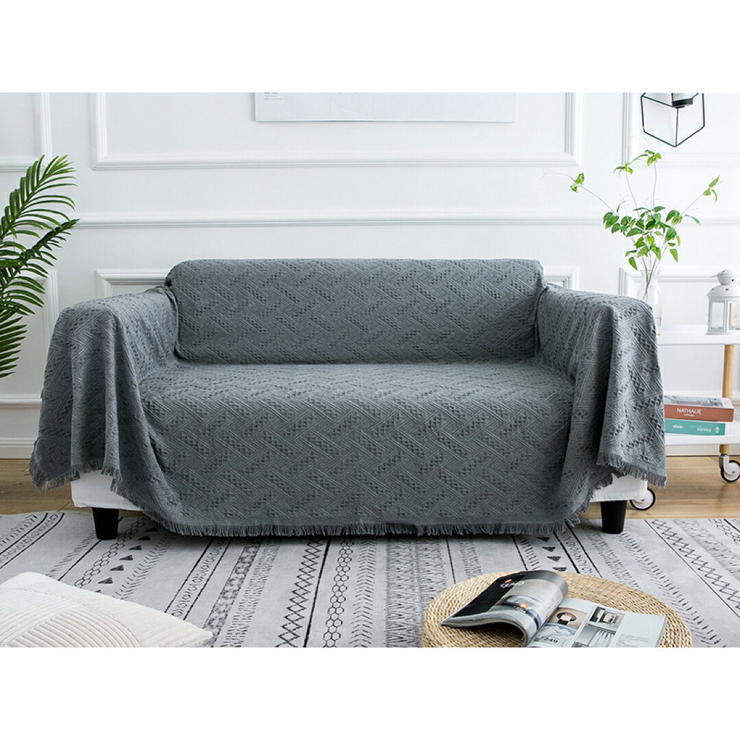 A033768ソファーカバー ソファーシーツ3人掛けマルチカバー .ソファー保護カバー ひざ掛|リタハウス 店
