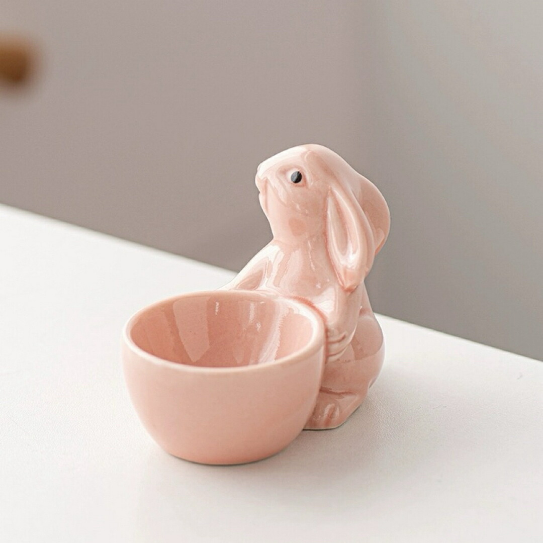 エッグスタンド うさぎ兎ウサギ可愛い お洒落エッグカップゆで卵入れ 動物グリーン エッグスタンド うさぎ兎ウサギ可愛い お洒落 エッグカップ ゆで卵入れ