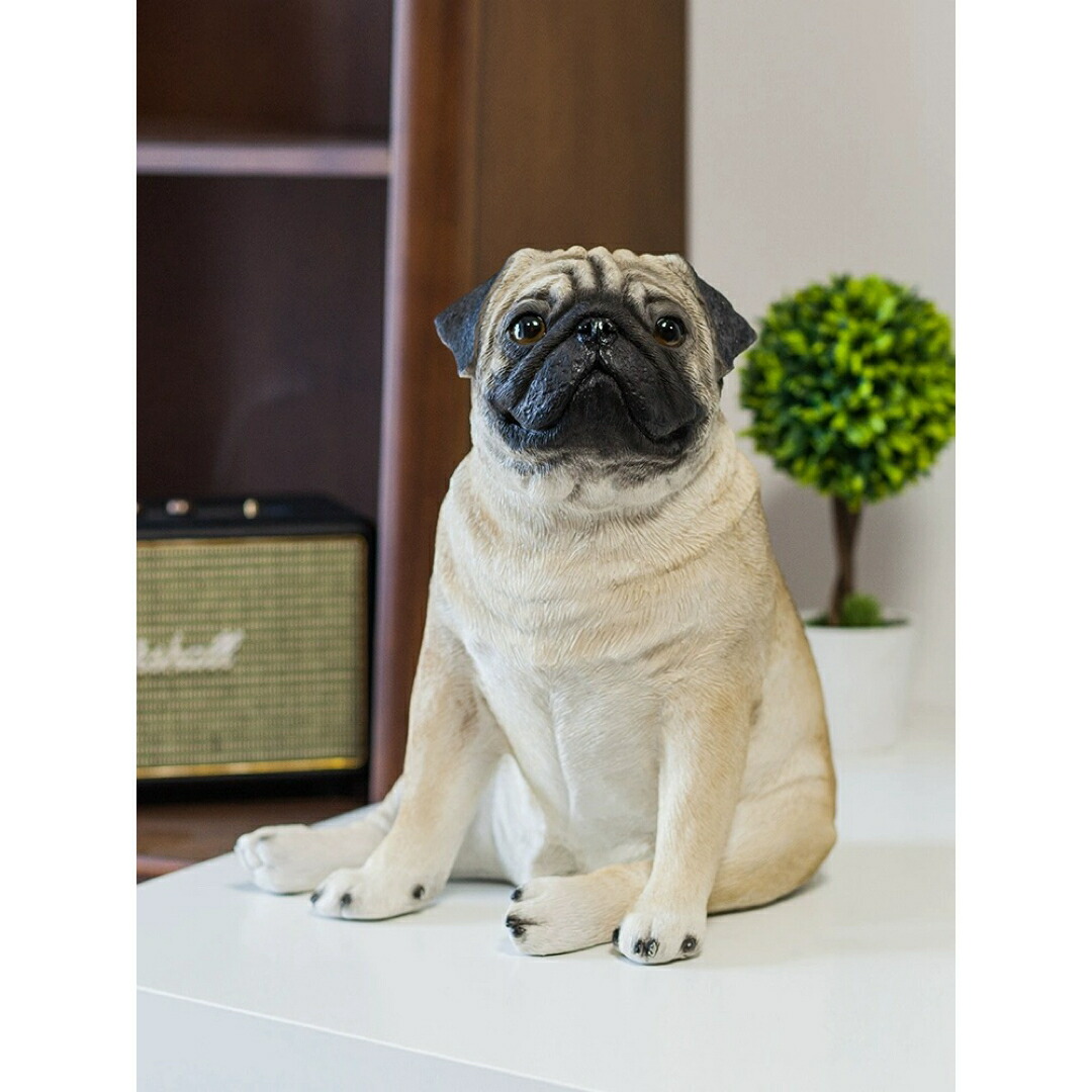 最終お値下げ‼️蔵出し　伏見人形　とても可愛い犬　ヴィンテージ 楽天市場】柴犬 しばけん いぬ 大きい オブジェ オーナメント