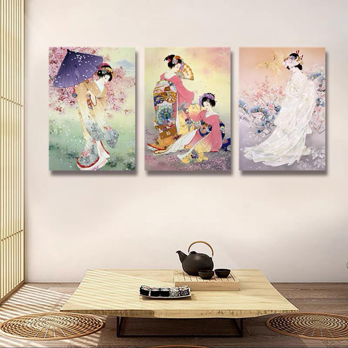 手作り油画 美術アートパネル 絵画インテリア 壁飾り 油 壁画
