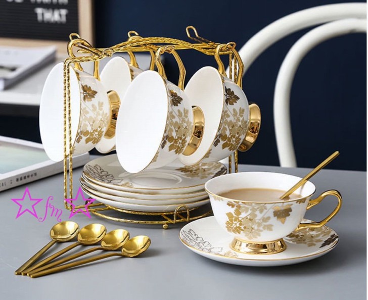 楽天市場】A058903ティー・コーヒーカップセット カップ＆ソーサー6客