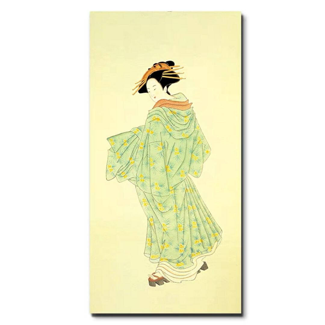 A036412美人掛絵アートパネル和風アートフレーム 絵画 絵 壁画 壁掛け パネルインテリア｜リタハウス　店 18,216円