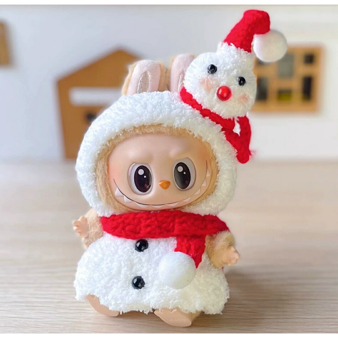 楽天市場】ラブブ 17cm 着せ替え服 スキーウェア 4点セット ぬいぐるみ