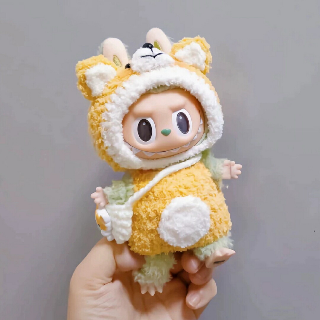 楽天市場】A034421新品3点セット labubuラブブぬいぐるみ服17cm