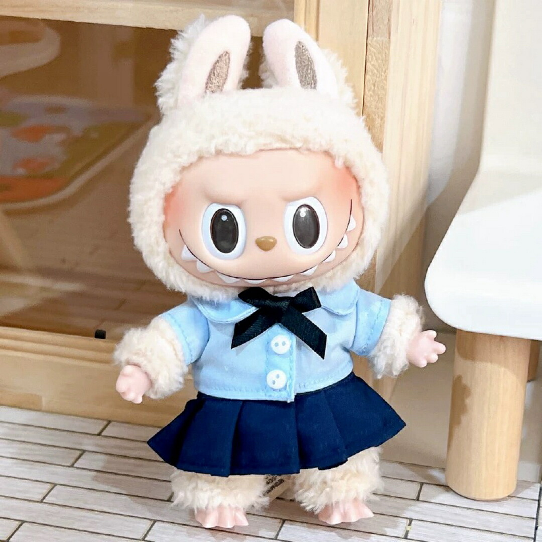 楽天市場】A034552新品 ワンピースlabubuラブブぬいぐるみ服17cm