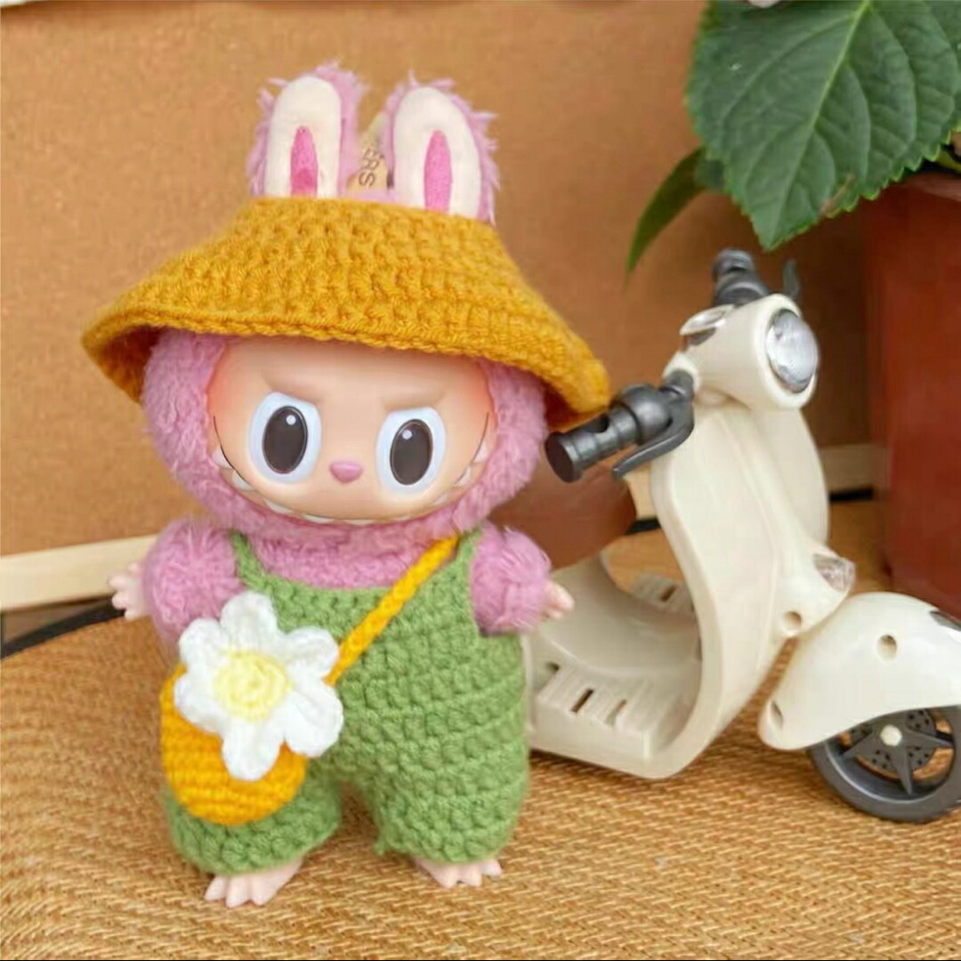 labhbu ぬいぐるみセット 楽天市場】A034341新品2点セット labubuラブブぬいぐるみ服17cm着せ