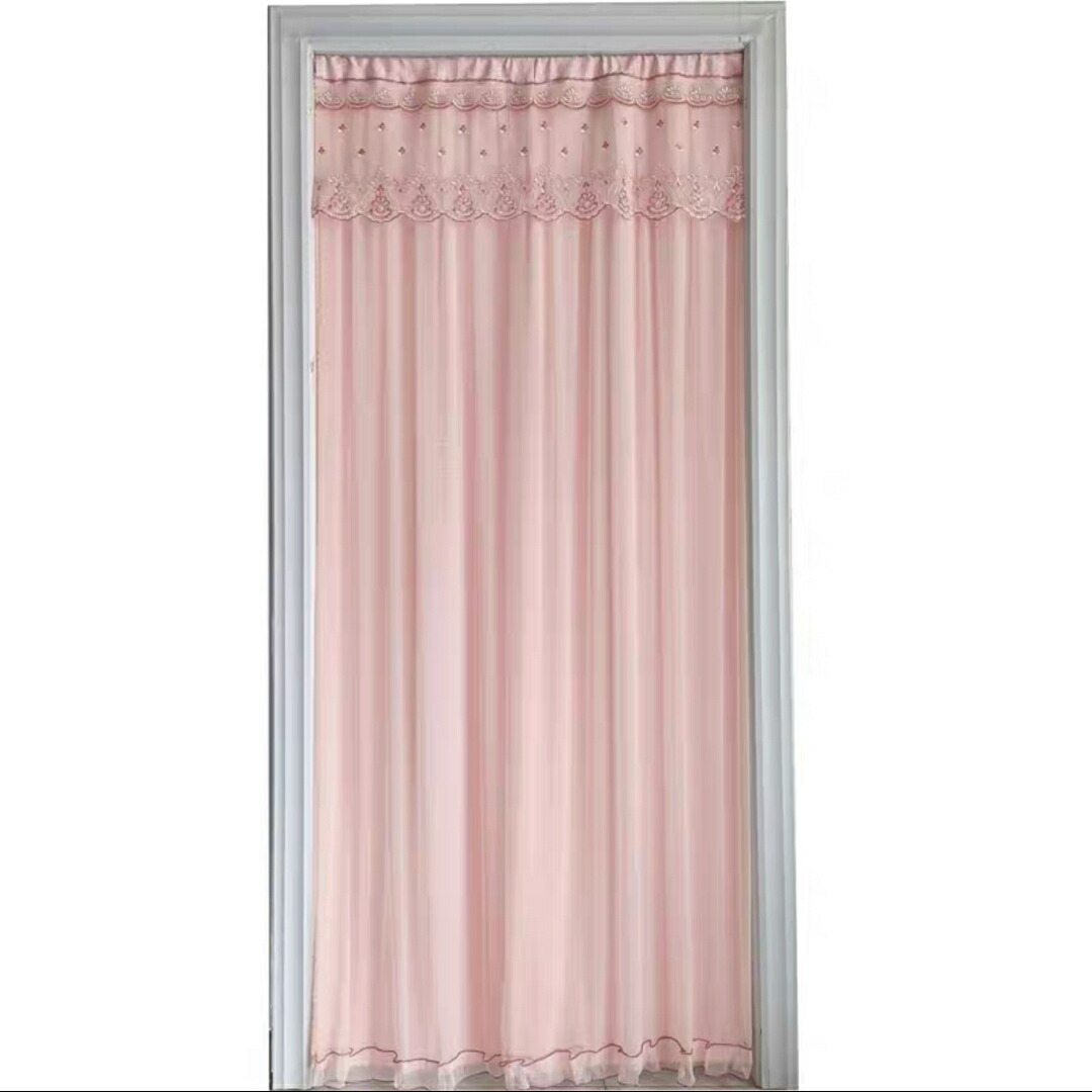 A034822のれん ロング スピード競技 御花柄 姫系二重手合い 信憑 間切り スピード競技姫系雑貨