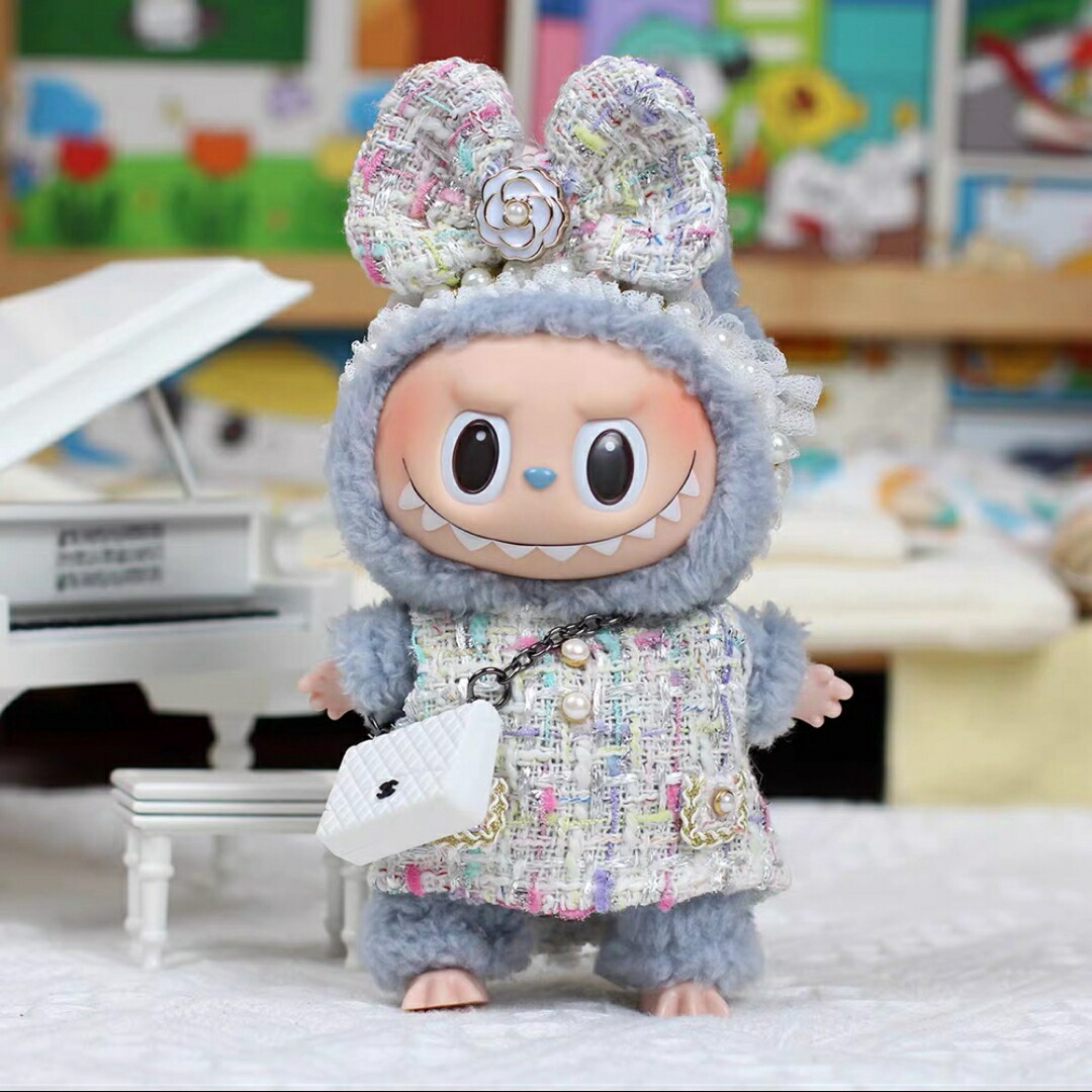 labubuぬいぐるみセット 楽天市場】a063072新品2点セット クリスマスlabubuラブブ
