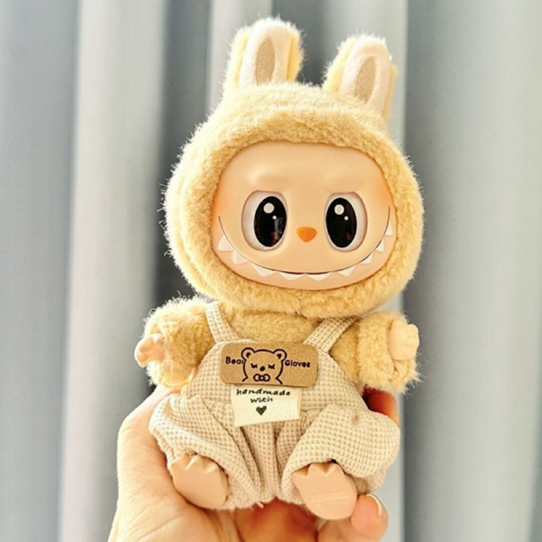 楽天市場】A034552新品 ワンピースlabubuラブブぬいぐるみ服17cm
