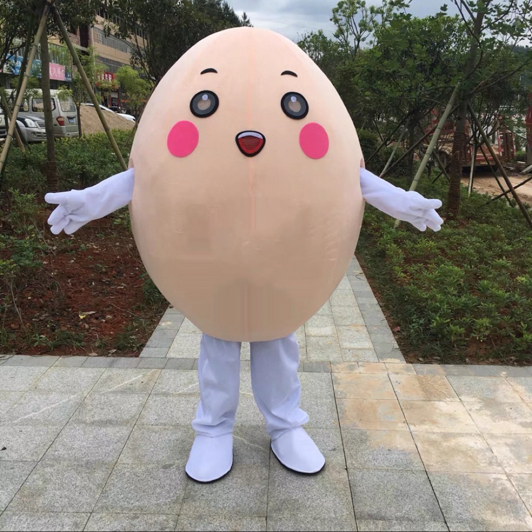 a063730コスプレお召しもの 着ぐるみ 成年者用着ぐるみ ．きぐるみ 文字記号 ハロウィン卵