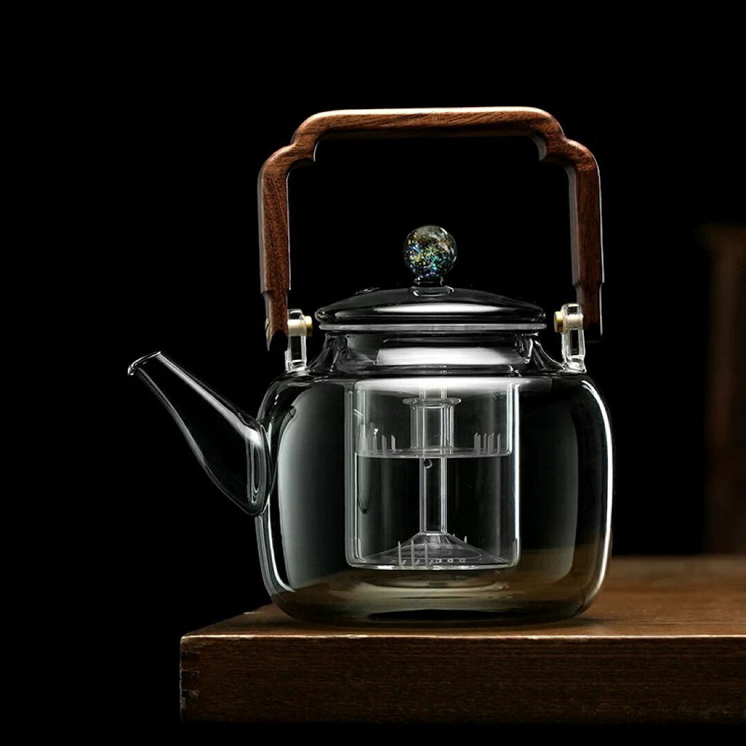 ゴジータ　完全美品 楽天市場】rg20659 H&G ジャンピング ガラスポット（急須