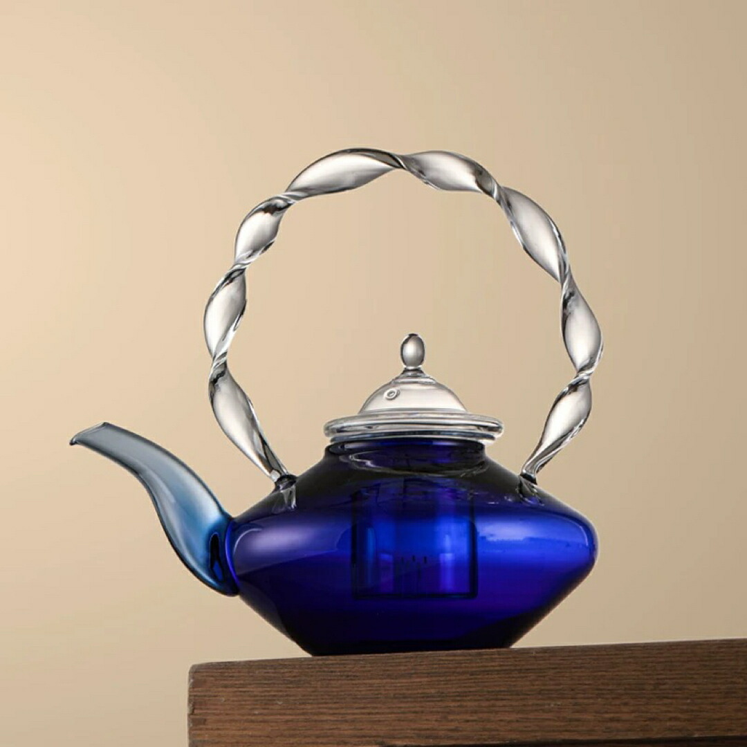 a063782硝子ティーポット 耐熱硝子茶こし 急須 湯沸かし