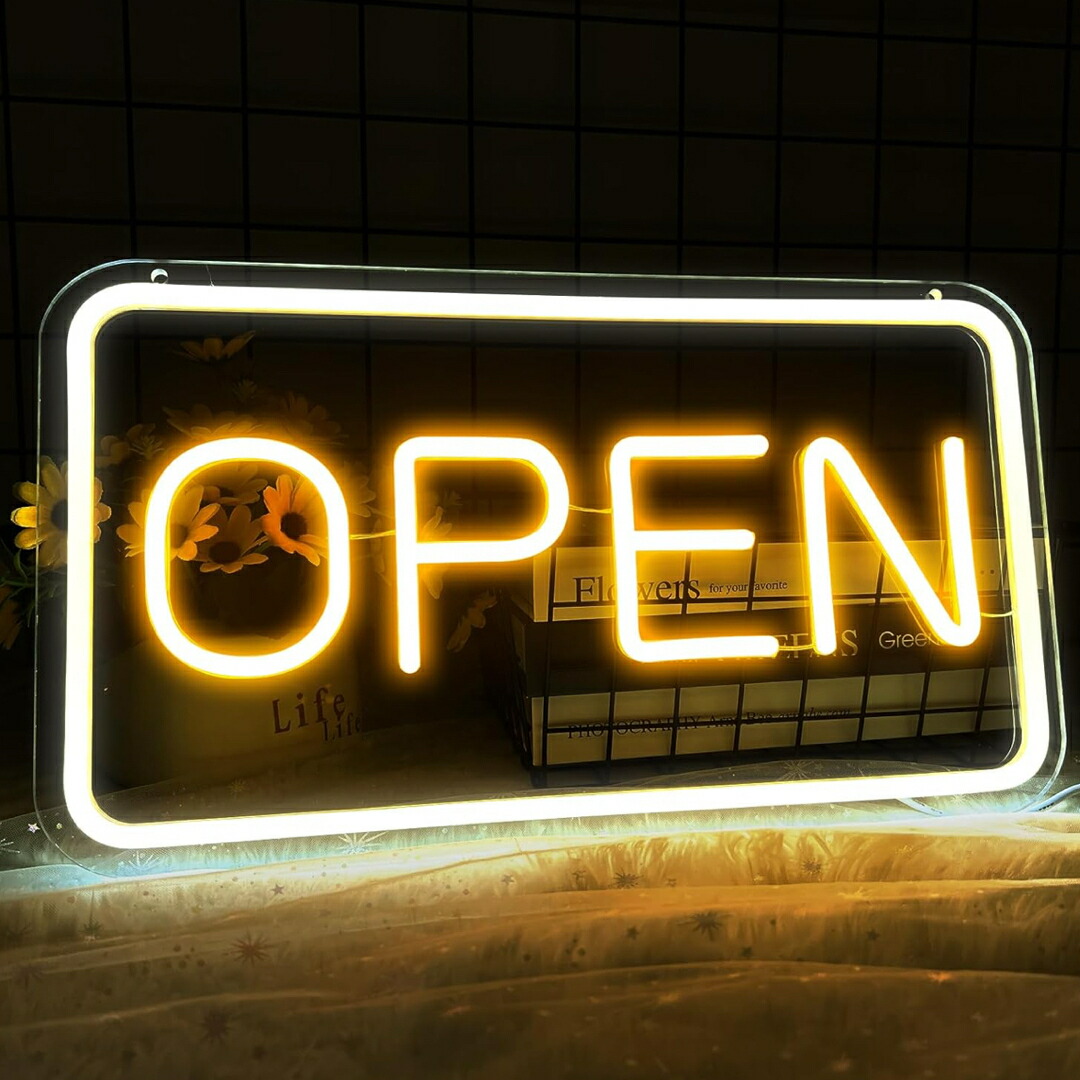 a063795バス発着場張り出し 佇まいOPENネオンサイン ネオン張り出し LED点火装置 ネオン管 USB給電 室内装飾点火装置 営造 今めかしい 愛くるしげ 赤ちょうちん 喫茶店 茶店 赤ちょうちん 食べ物屋 生まれ落ちる日 クリスマス かざり付ける 飾り付け 飾りつけ 寄りあい飾りつけ