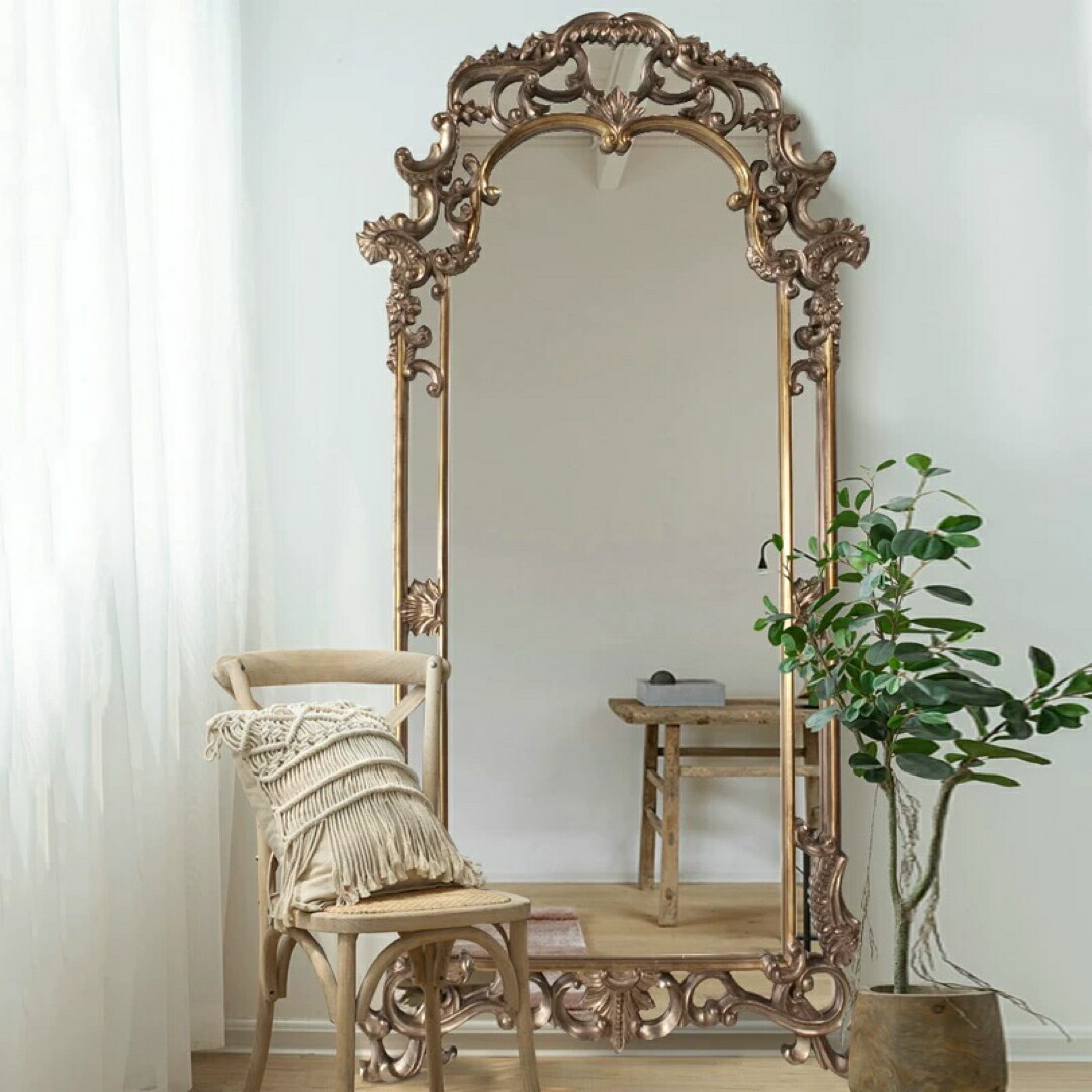 楽天市場】a063833高級感 全身ミラー 豪華鏡 全身鏡 姿見鏡