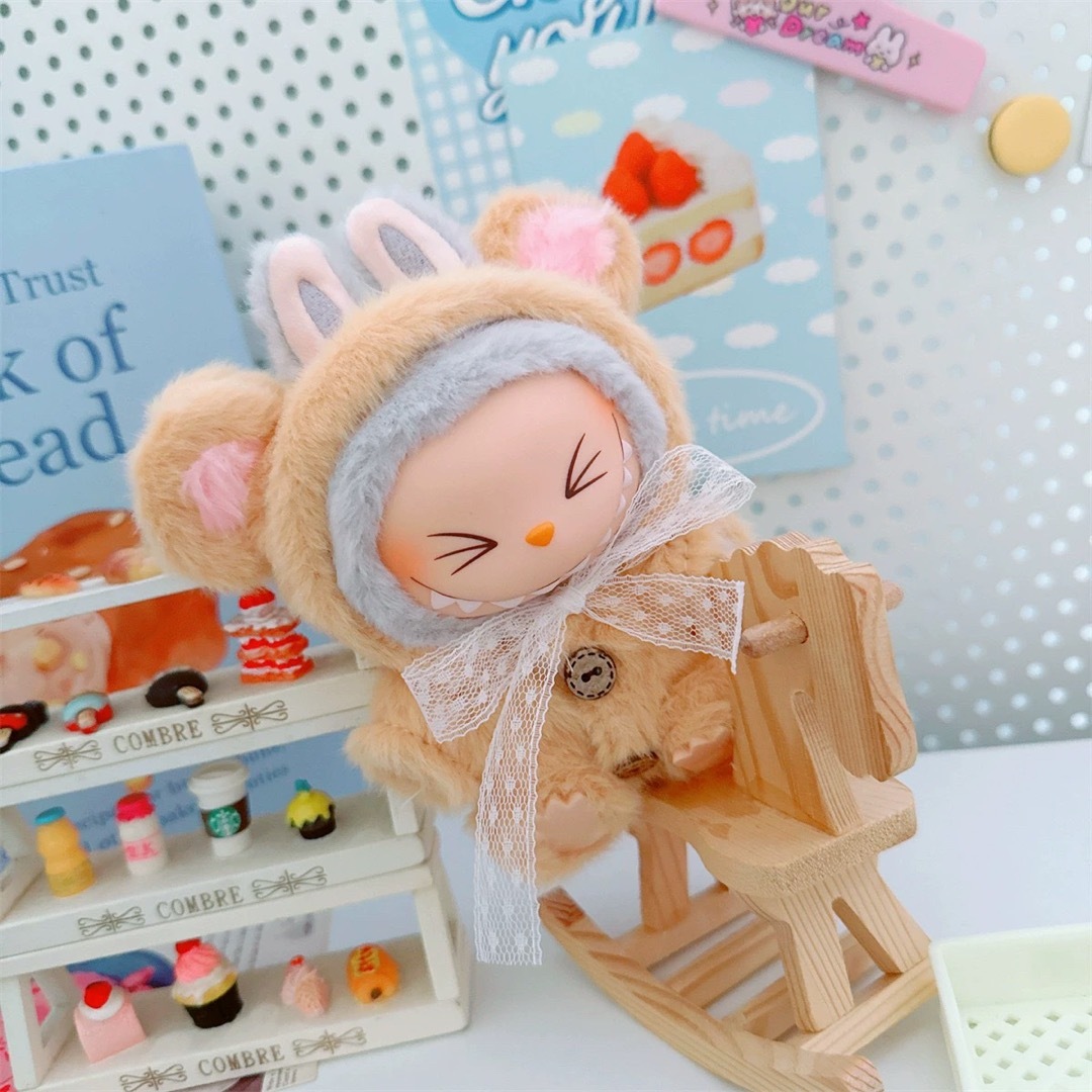 楽天市場】a063933新品2点セット しっぽ labubuラブブぬいぐるみ