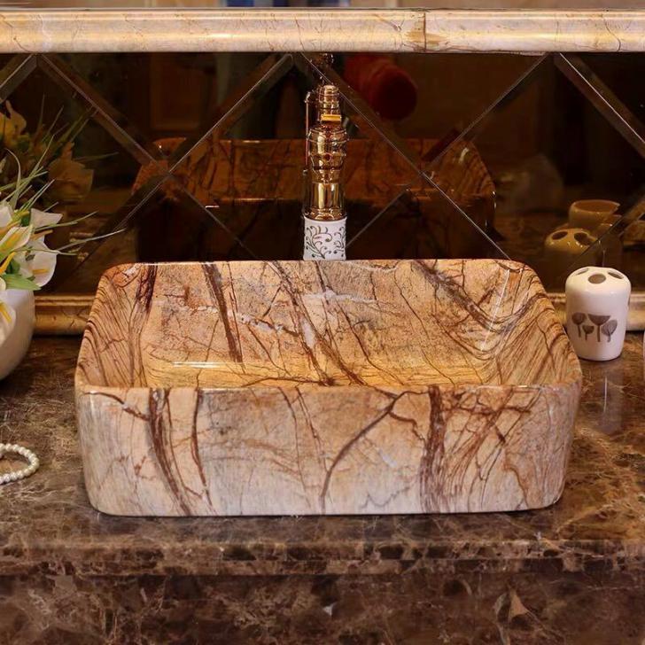 高級洗面台 洗面ボウルセット 洗面ボール 陶器 手水鉢 手洗器   排水金具付き 楽天市場】A020498高級洗面台 洗面ボウルセット洗面ボール 陶器 手水鉢