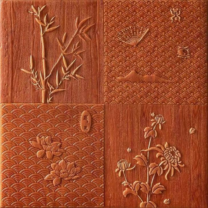 A01993250枚 70cm×70糎 周囲の状況壁 ．3D立体レンガ飾りつけ壁紙 雨合羽 後ろぎたない押しとどめる 菌類押しとどめる