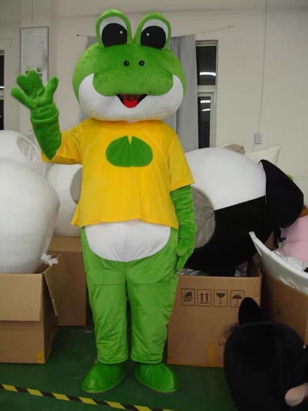 コスプレ衣装 着ぐるみ 大人用着ぐるみ .きぐるみ キャラクター ハロウィン カエル