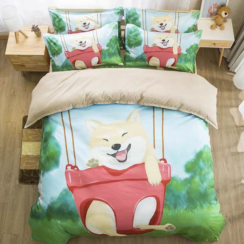 楽天市場】A011589ワイドダブル ベッド用品4点セット ．寝具 枕