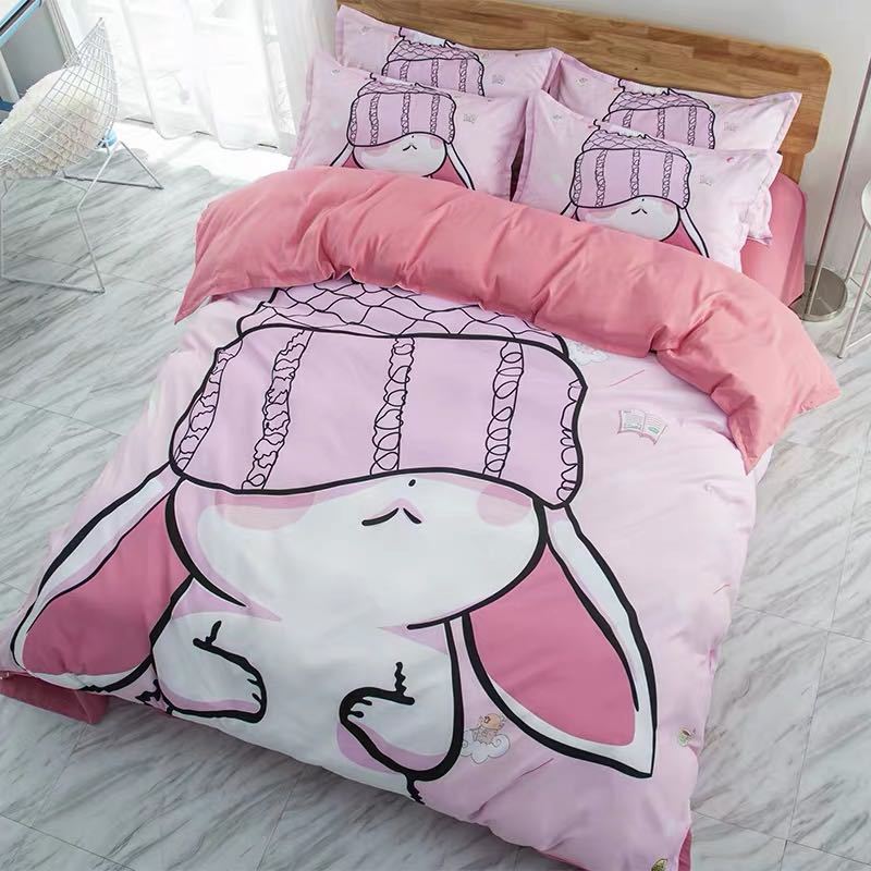 ワイドダブル ベッド用品4点セット 寝具 ボックスシーツ 枕カバー掛け布団カバー ベッドカバー Drdanacarson Org