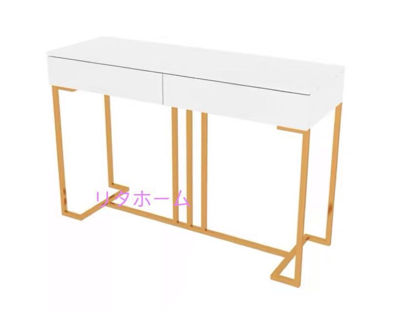 A023413御膳上等サイドテーブル コンソール速見表 ．入り口・入口速見表 花台 電話を掛ける台 アンティーク調絵図面幅100糎