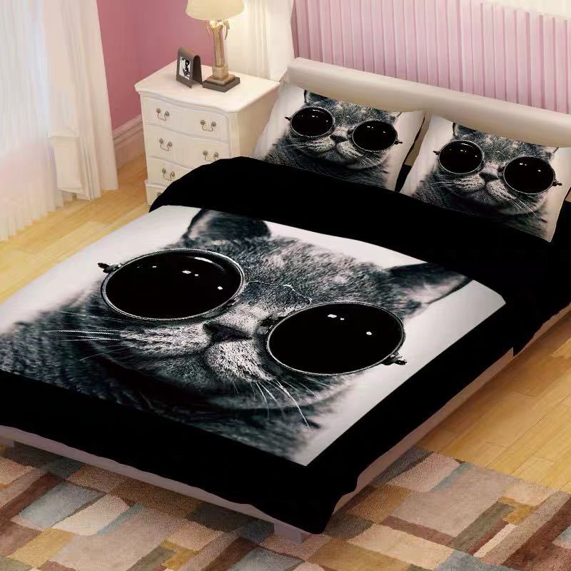 楽天市場】A017578ワイドダブル ベッド用品4点セット．寝具