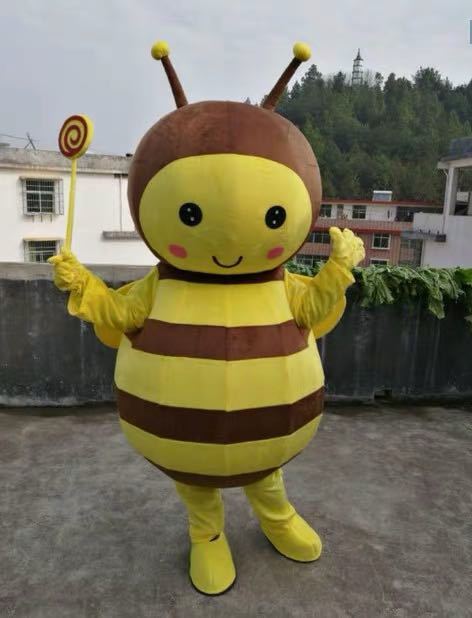コスプレ衣装　着ぐるみ　大人用着ぐるみ　ハロウィン　．きぐるみ　キャラクター　仮装　蜂