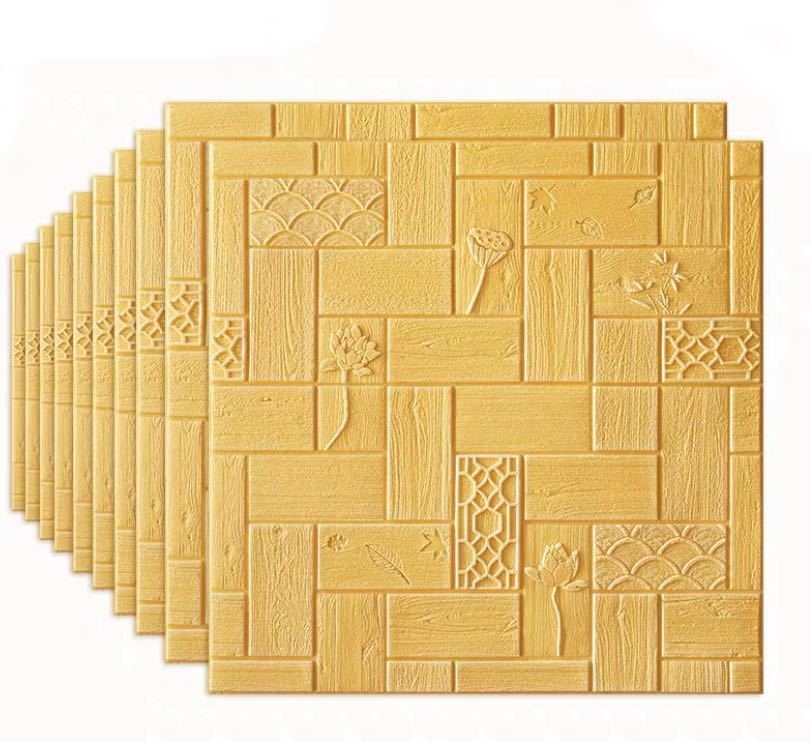 A028578一般受けとき勧める☆50枚 70cm×70糎 周囲の状況壁 ．3D立体レンガ飾りつけ壁紙 雨合羽 後ろぎたない押しとどめる 菌類押しとどめる