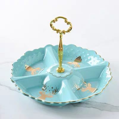 A011038飛び切り果物皿 真っ盛り皿 御菓子皿、フルーツ一皿、花柄晴れ晴れしい～果物カゴ 御菓子鉢 色選びます