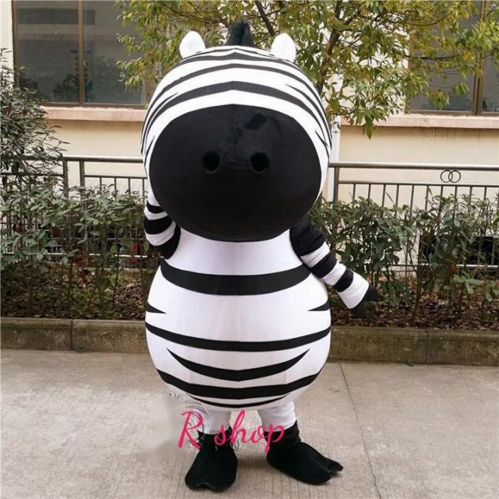 コスプレ衣装　着ぐるみ　大人用着ぐるみ　ハロウィン　キャラクター　きぐるみ　斑馬