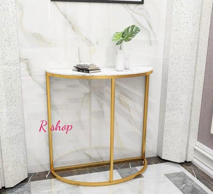 楽天市場】A045801高級サイドテーブル 人造大理石コンソールテーブル