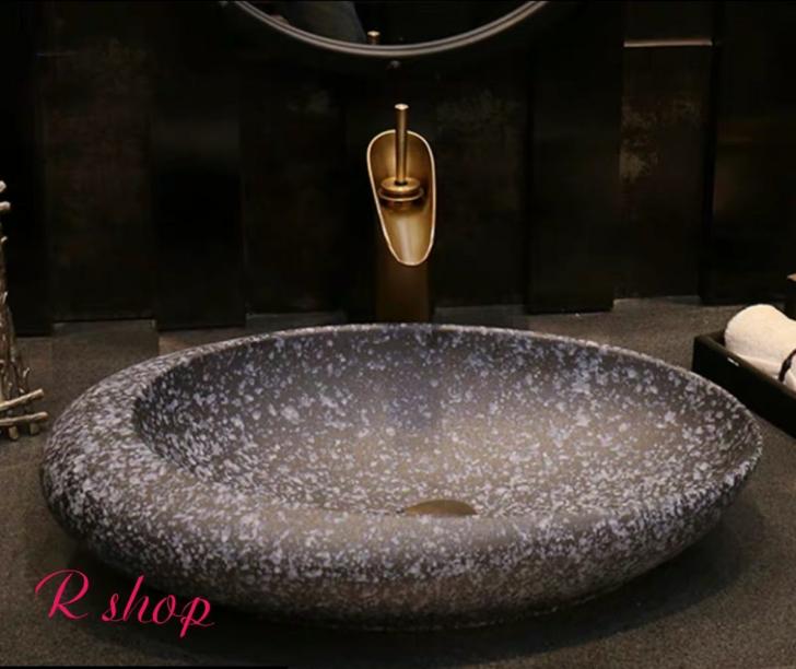 楽天市場】A012987高級洗面台 洗面ボウルセット ．洗面ボール 陶器 手