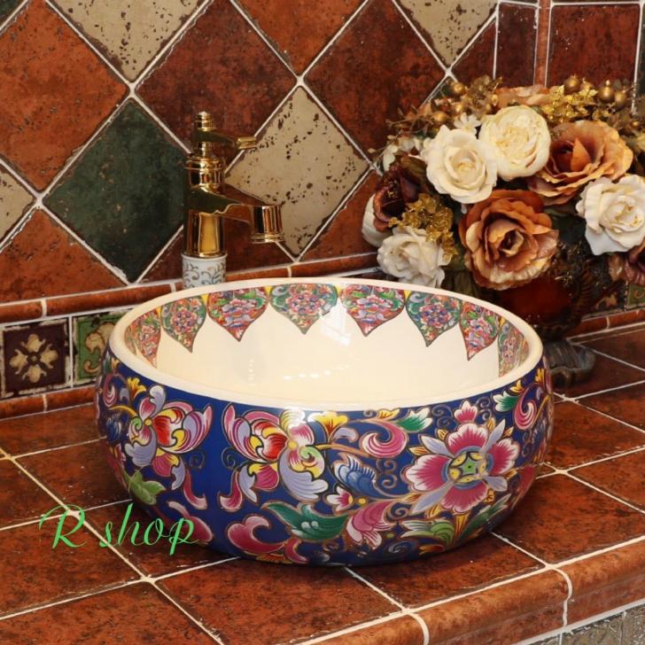 洗面ボウルセット 洗面ボール 陶器 手水鉢 手洗器 手洗い鉢 洗面器 楽天市場】A036168高級洗面台 洗面ボウルセット 洗面ボール 陶器 手