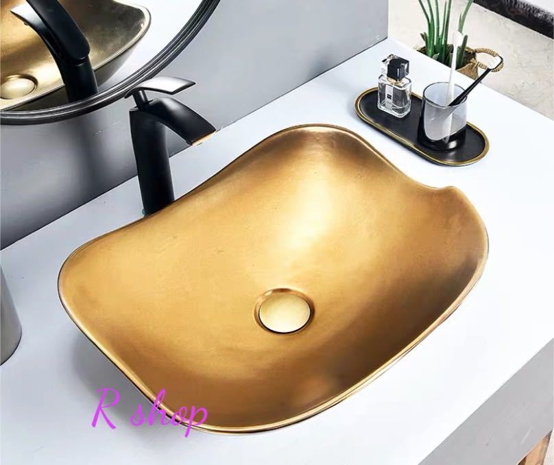 デザイン 手洗い器 デザイン 蛇口 排水ホース付き リタホーム 高級置き型洗面ボウルセット店