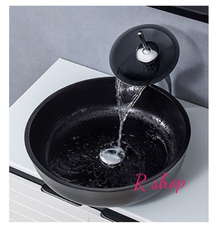 楽天市場】A027716高級置き型洗面ボウルセット 手洗い器 デザイン 鋼化