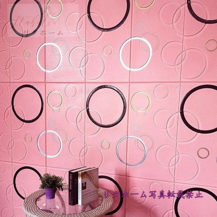 汚い防止 70cm 70cm 店 壁紙 汚い防止 生活をカラフル オシャレに カビ防止 リタホーム 防水 3d立体レンガ模様壁紙 70cm 70cm 背景壁 50枚