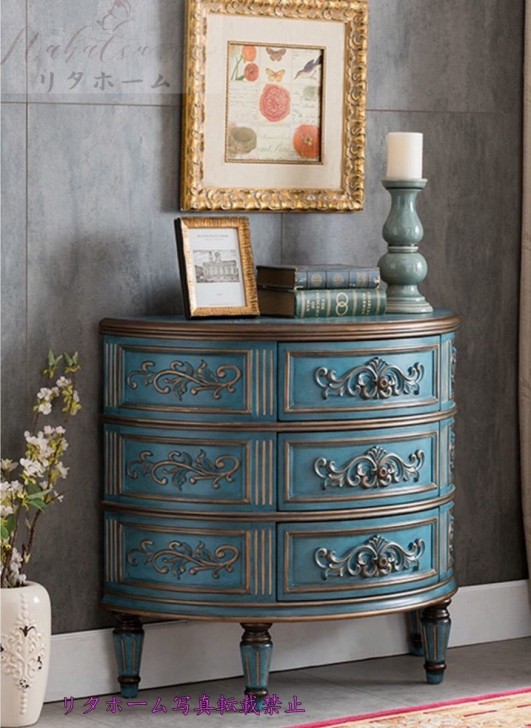 楽天市場】A057144高級チェストロココ調 ヨーロッパ風 ．洋タンス