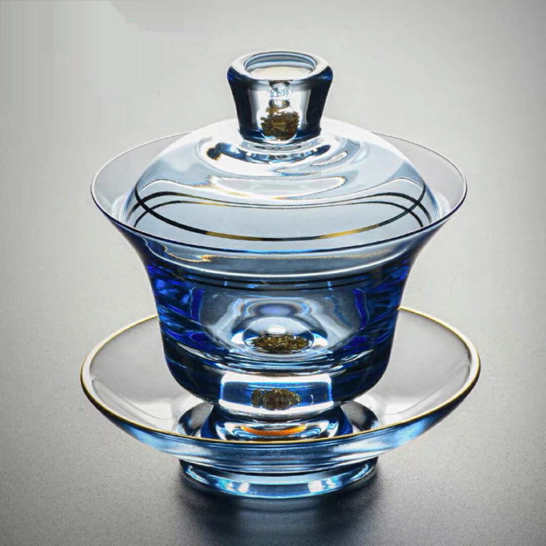 楽天市場】A037372高級 蓋碗 茶杯セット 金箔入れ 花柄 おしゃれ