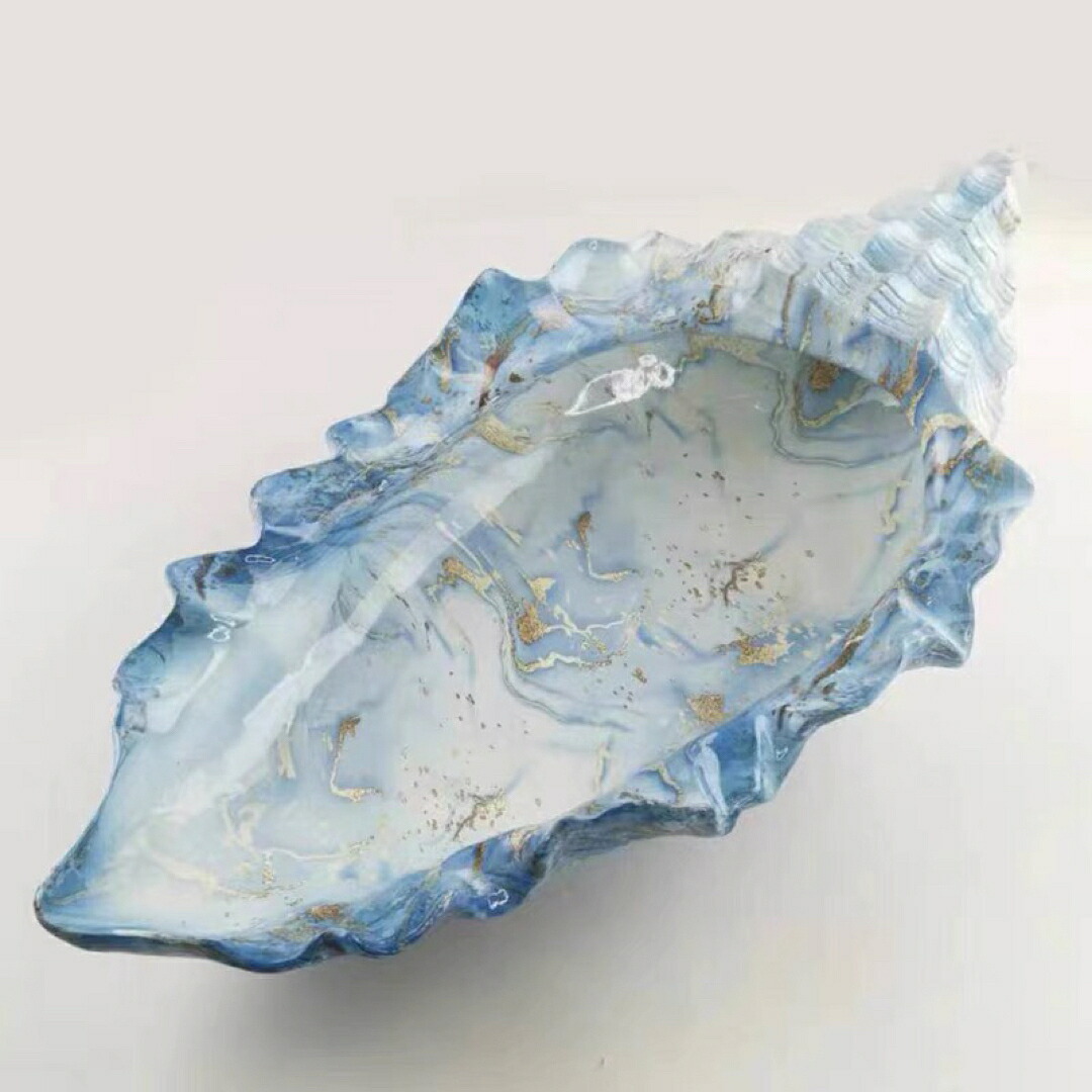 A037429高級果物皿　巻貝 盛り皿 お菓子皿、フルーツプレート 豪華果物カゴ お菓子鉢｜リタハウス　店 27,566円