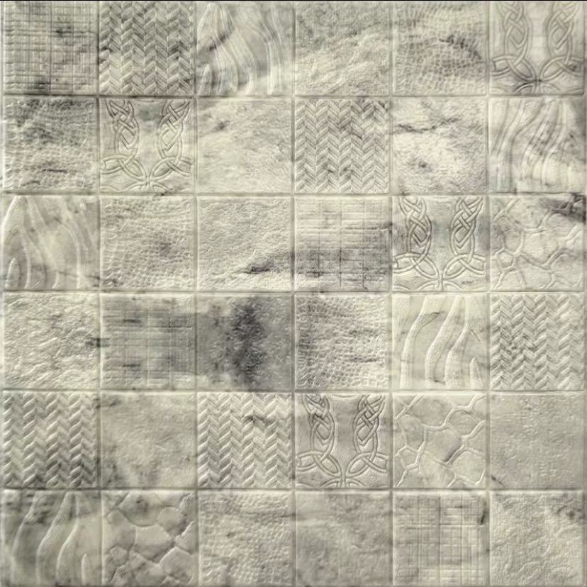 A01439350枚 70cm×70糎 周囲の状況壁 3D立体レンガ飾りつけ壁紙 雨合羽 後ろぎたない押しとどめる 菌類押しとどめる