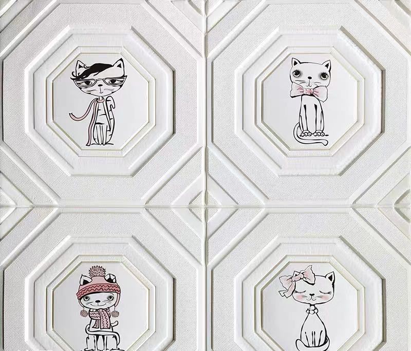 春の最新作 送料無料 50枚 70cm 70cm 背景壁 3d立体レンガ模様壁紙 防水 汚い防止 カビ防止 猫 現金特価 Bonusvulkanvegasde Hotelecogouabo Com