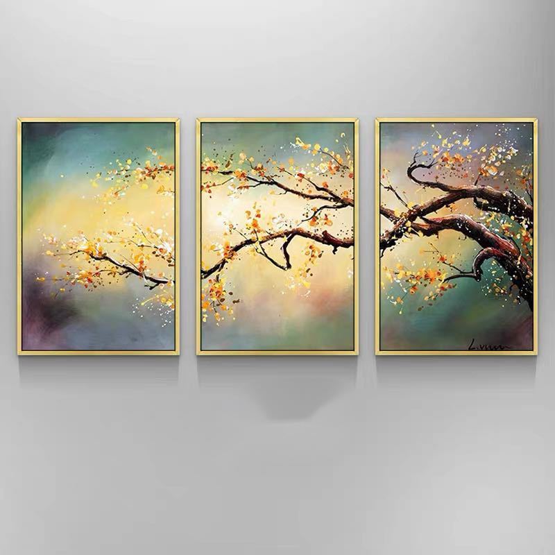 手作り油画 美術アートパネル 絵画インテリア 壁飾り 油 壁画 油絵3枚セット 手作り油画 美術アートパネル 絵画インテリア 壁飾り 油 壁画