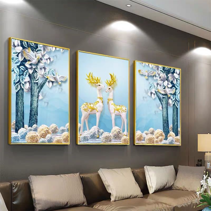 A017574美術アートパネル 絵画インテリア 壁飾り 絵画プリント 壁画 キャンバスプリントポスター3枚 40x60 別サイズあり。｜リタハウス　店