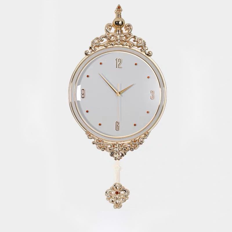 楽天市場】A023297北歐風 貴族風 クロック。壁掛け時計 かけ時計