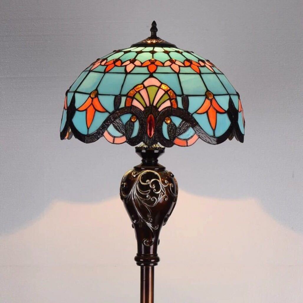 楽天市場】A025233ステンドグラスフロアライト 間接照明 フロア