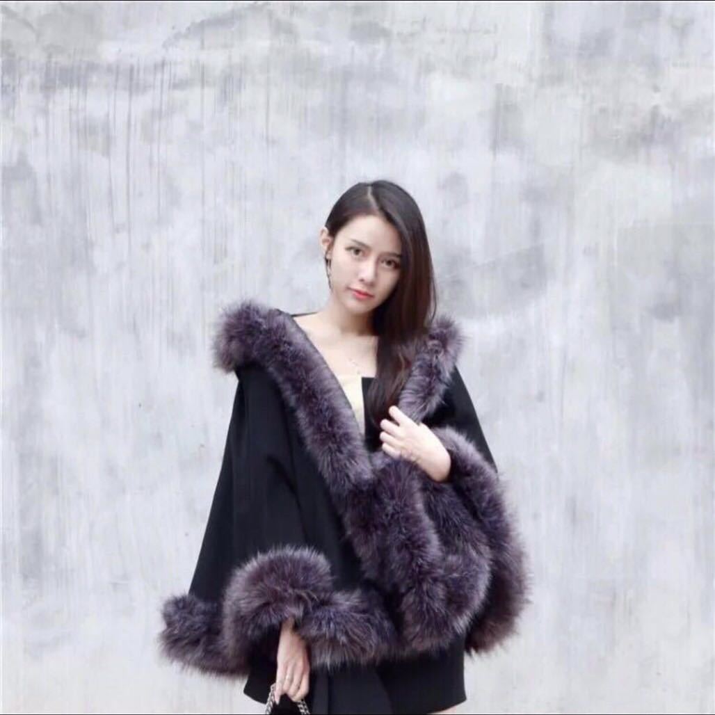 ラビットケープ ．ラビットショール ラビットポンチョ ラビット大判ストール肩掛け 楽天市場】A010803ラビットケープ ラビットショール ．ラビット