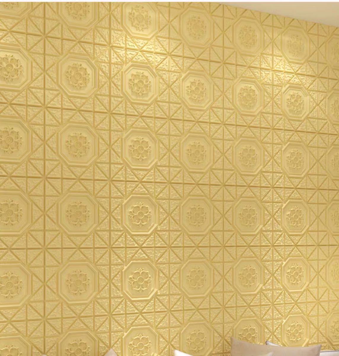 A02205150枚 70cm×70糎 周囲の状況壁 3D立体レンガ飾りつけ壁紙 ．雨合羽 後ろぎたない押しとどめる 菌類押しとどめる